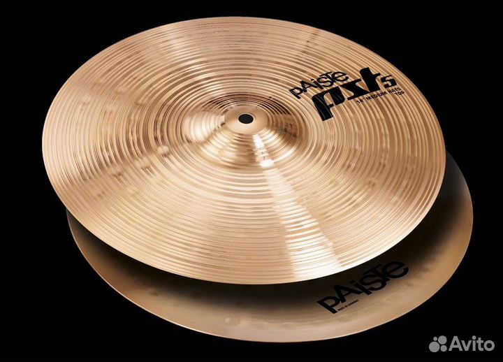 Две тарелки Paiste New PST 5 Medium Hats