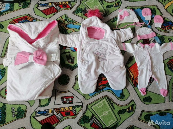 Конверт на выписку для девочки