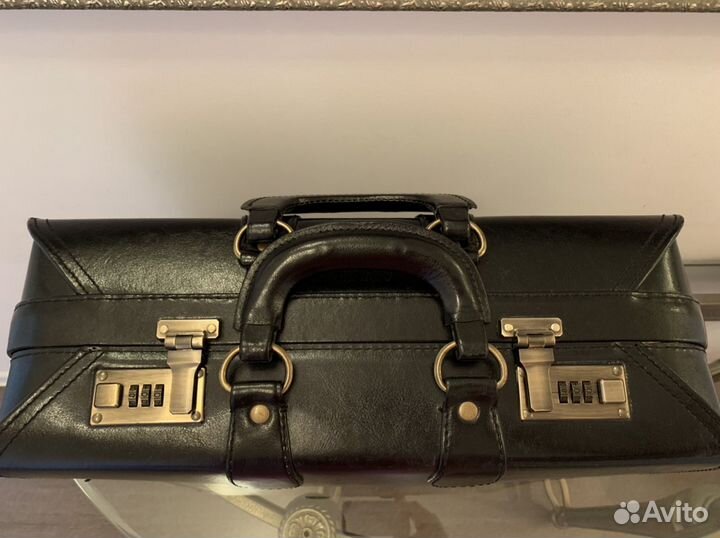 Кофр кейс саквояж натуральная кожа Ghivago