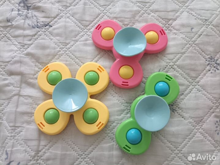Набор спинеров на присосках