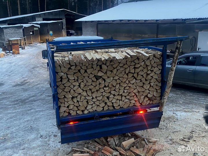 Дрова колотые березовые