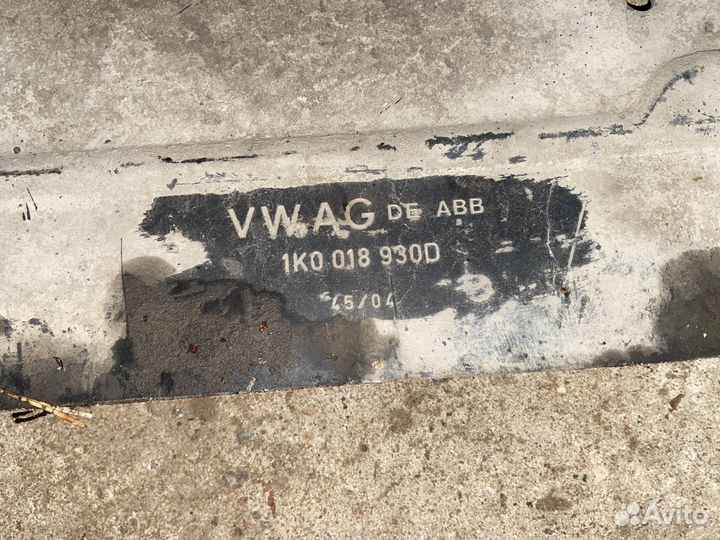 Защита двигателя VW Touran/Golf/Jetta