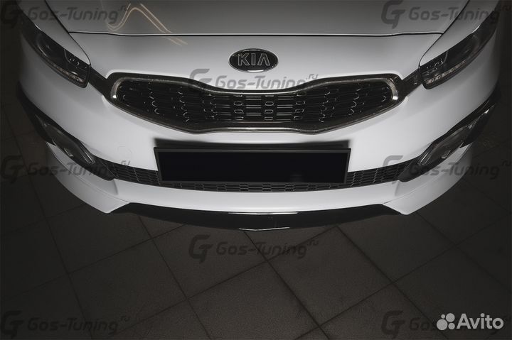 Юбка накладка передняя на Kia Pro Ceed JD