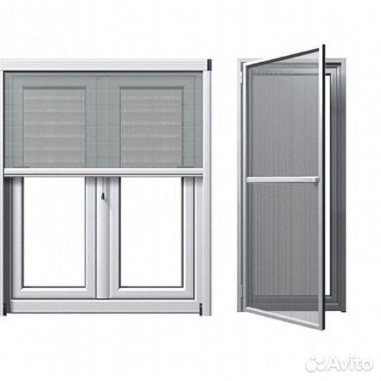 Москитные сетки на окна