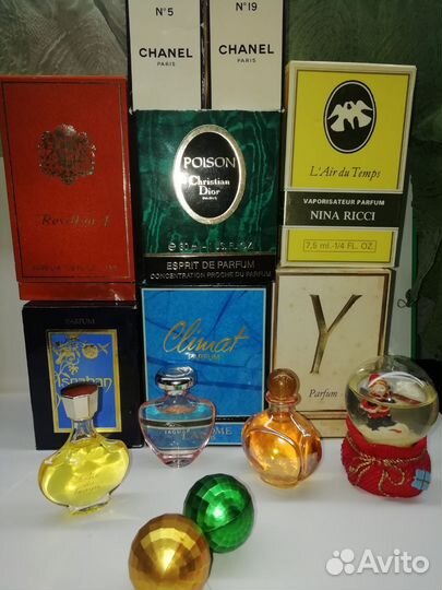 Винтажные духи из личной коллекции