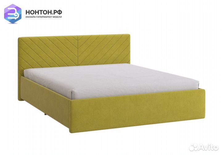 Кровать Сандра 2 1.6 м янтарь