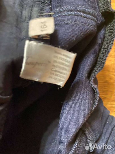 Брюки плотный трикотаж школа 164