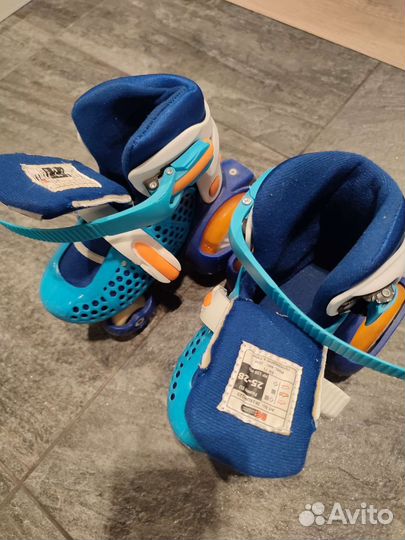 Роликовые коньки детские раздвижные