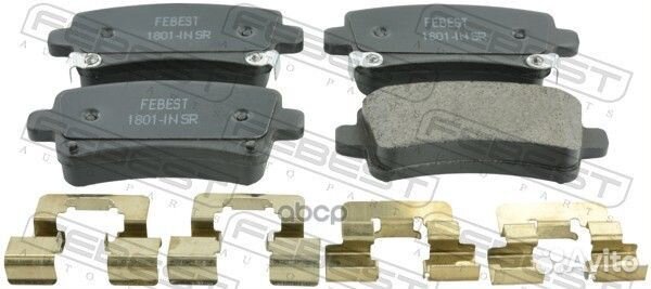 Колодки задние opel insignia 2009- 1801-insr 18