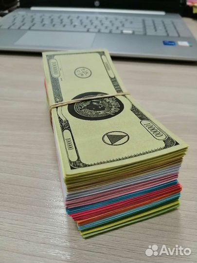 Деньги для Cashflow. Купюры для игры Кешфлоу