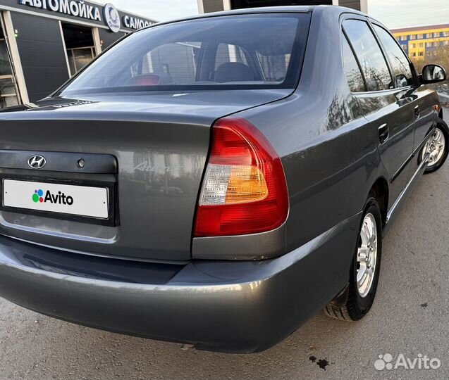 Hyundai Accent 1.5 МТ, 2007, 222 056 км
