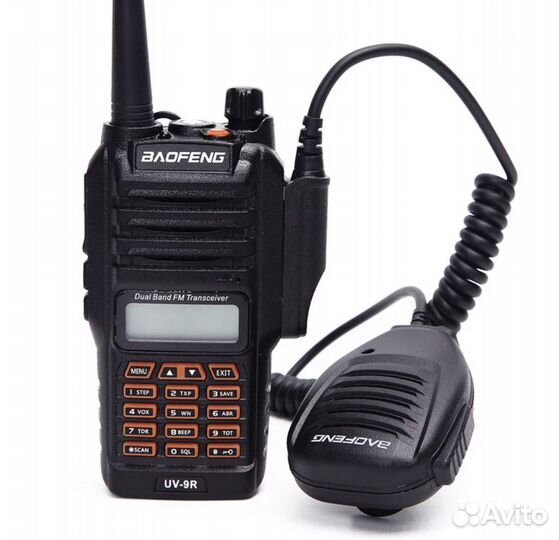 Водонепроницаемая тангента для рации baofeng UV-9R