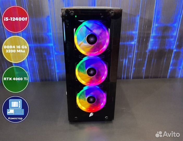 Сборки пк i5-RTX4060Ti-16DDR4-BSO2148730569-B760