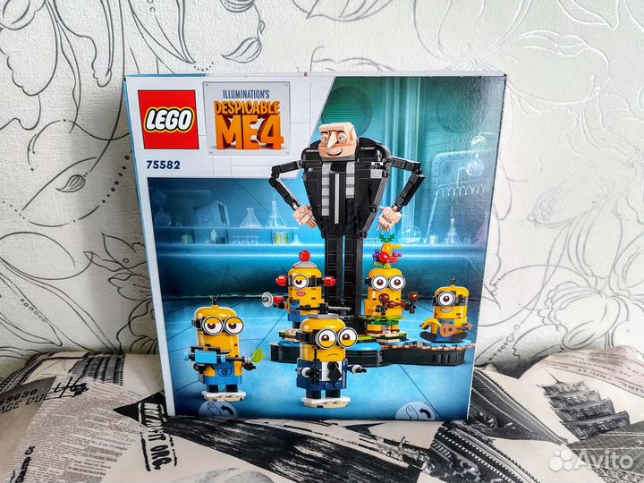 Lego Minions 75582 Грю и миньоны