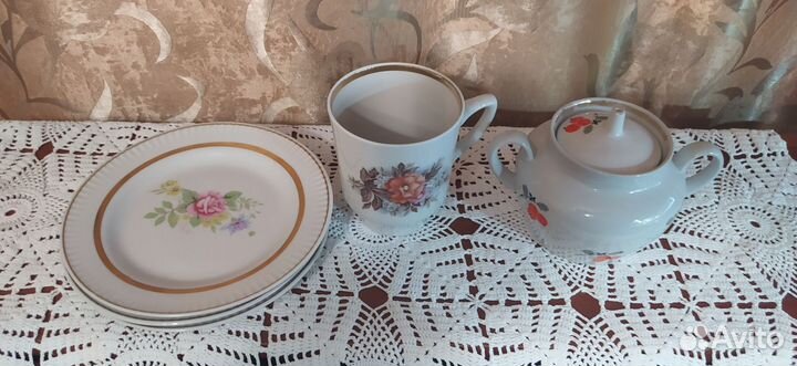 Фарфоровая посуда СССР