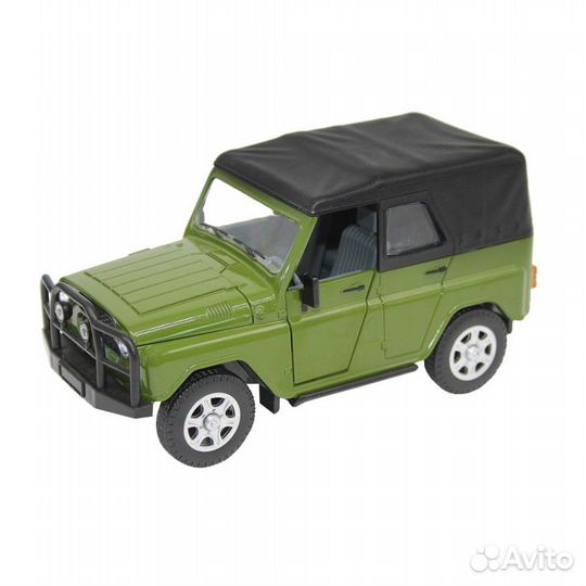 Модель УАЗ 469 свет звук 17 см 0214