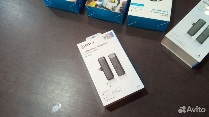 Boya BY-WM3D беспроводный микрофон Apple Lightning