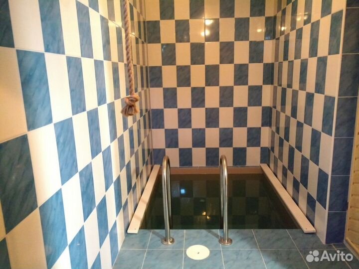 Русская баня, открытый бассейн