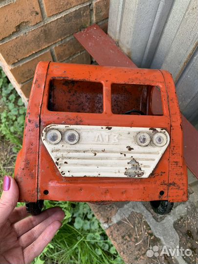 Игрушки машина железная самосвал лтз