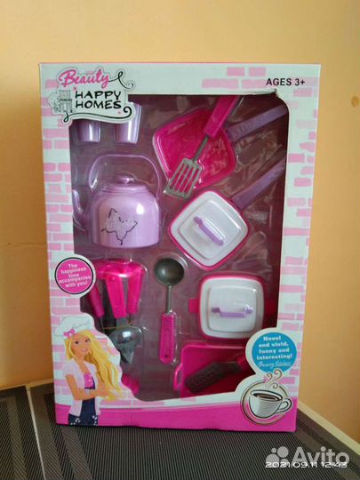 Новый набор детской посуды