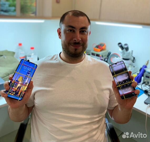 Замена разбитого стекла от 20 мин