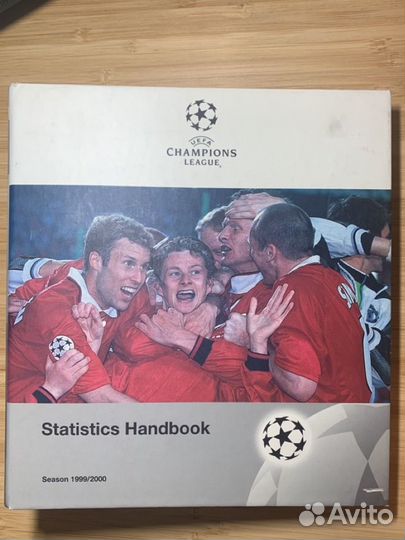 Книга Раритет uefa champions league 1999/2000