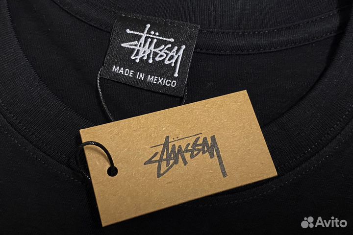 Футболка Stussy gang star Чёрная