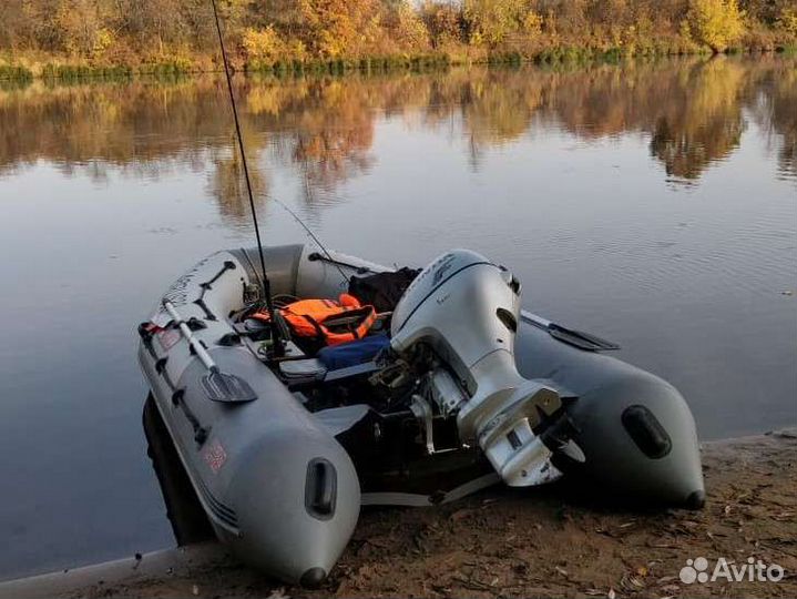 Лодка пвх Посейдон Касатка 385 sport + honda bf20