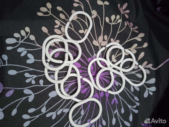 Кольца для штор в ванную