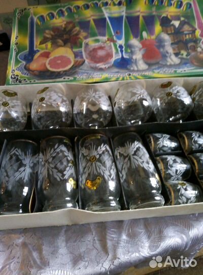 Подарочный набор из хрустального стекла