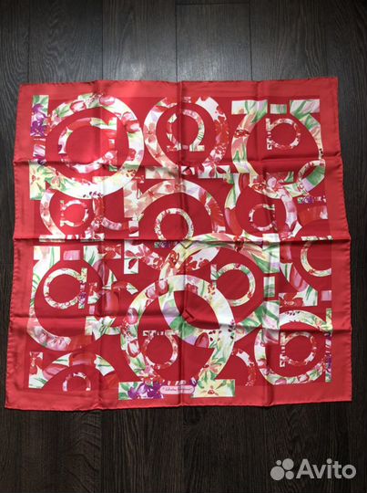 Платок шелк Salvatore Ferragamo шарф Missoni