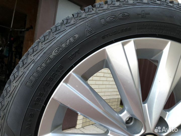 Колеса в сборе r16 зимние VW Polo