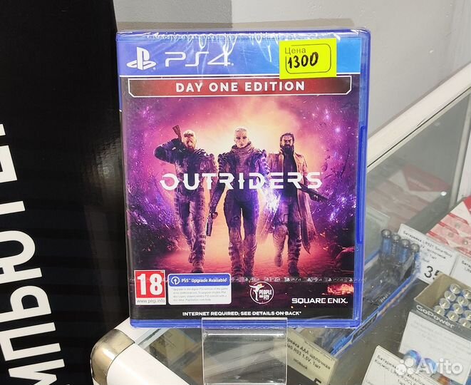 Диск Игра PS4 Outriders - Day One Edition