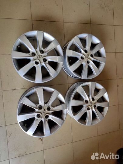 Продаю литые диски от hyundai solaris