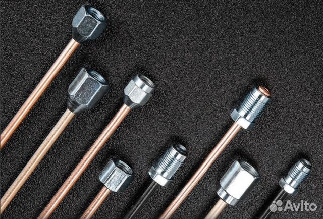 Трубка тормозная Медная 18 см. WP-1010