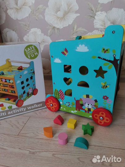 Развивающие деревянные игрушки