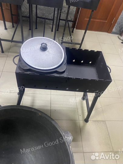 Мангал комбинированный