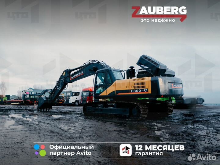 Гусеничный экскаватор Zauberg E300-C, 2024