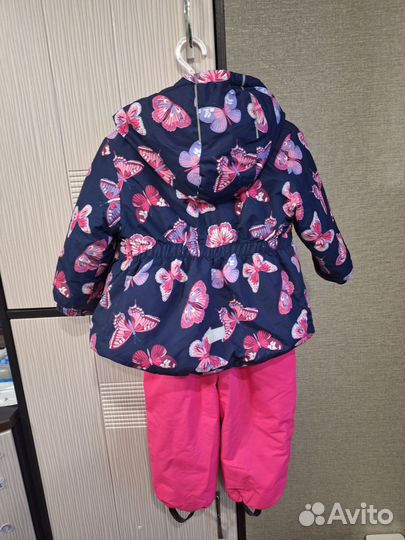 Зимний костюм для девочки baby go 92