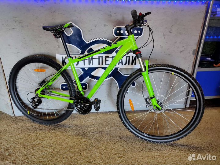 Велосипед Stark Hunter 29.2 HD зеленый/чёрный 18