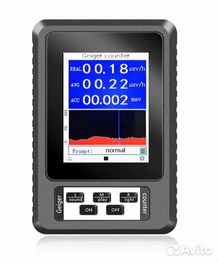 Счетчик Гейгера, дозиметр NEW