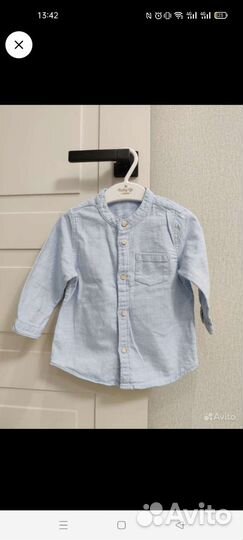 Рубашка на мальчика 80