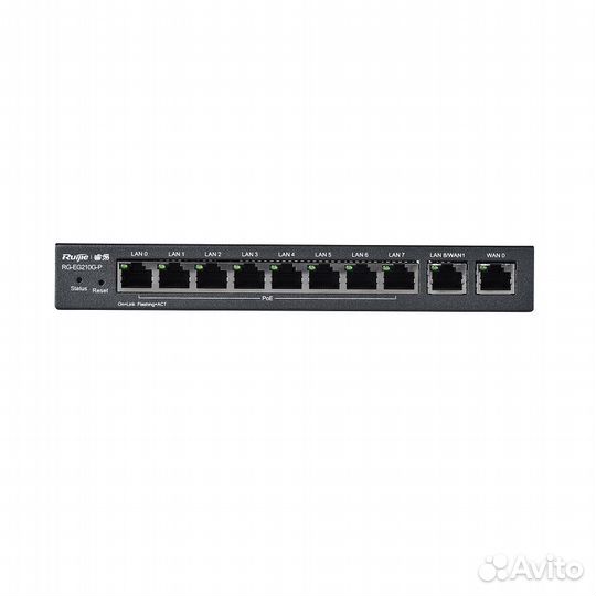 Коммутатор на 8 PoE портов Ruijie RG-EG210G-P