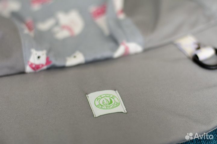 Эргорюкзак алое слинг