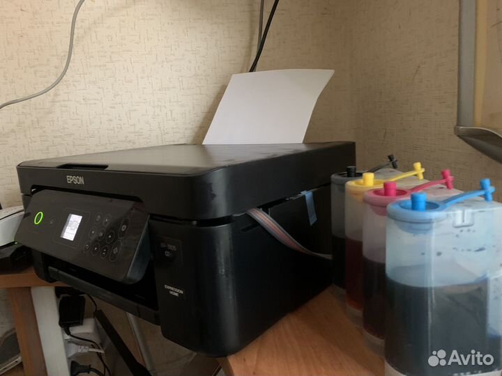 Мфу струйный epson xp-3105 с снпч