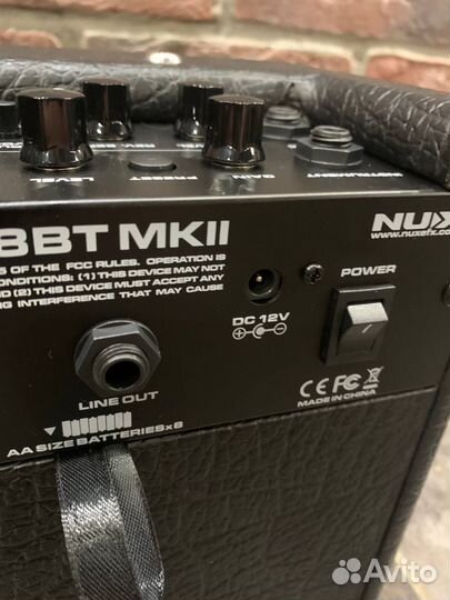 Портативный Цифровой Комбик NUX Mark 2 (Mic)