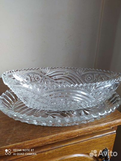 Хрустальная посуда СССР