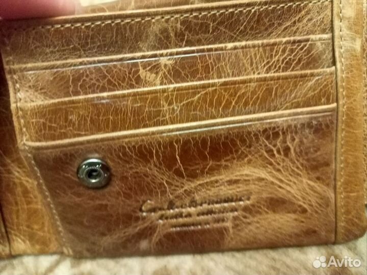 Портмоне мужской натуральная кожа