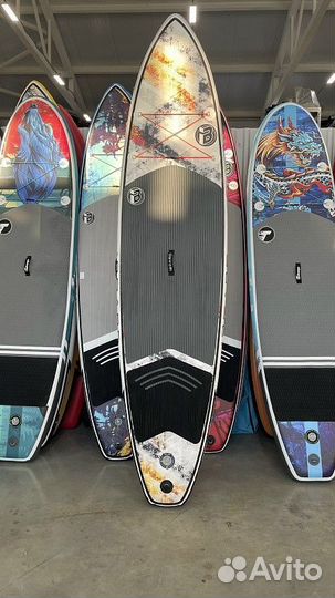 SUP (сап) Доска raidex I board 11’ (332см) «mramor