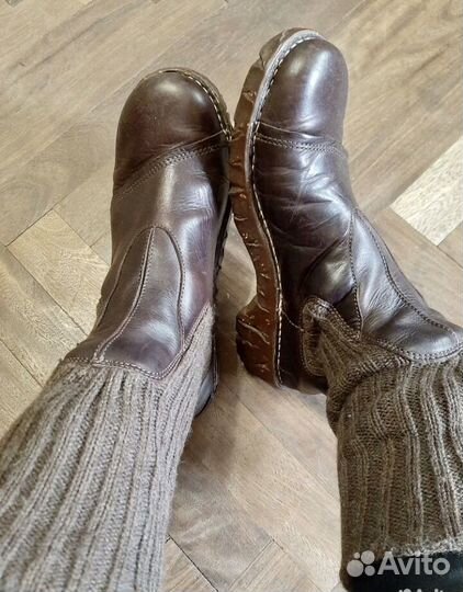 Босоногие ботинки El Naturalista натуральная кожа